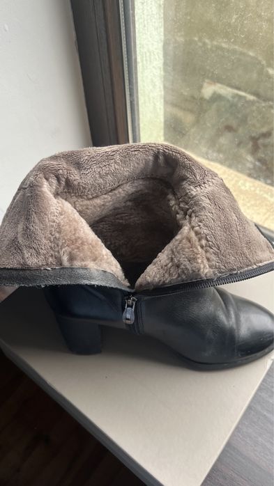 Продам сапоги кожанный