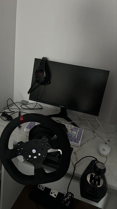 Продам готовый игровой компьютер с рулем