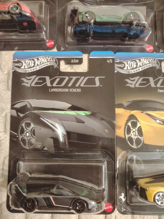 Колички Hot Wheels EXOTICS