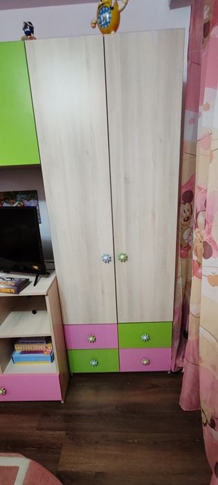 Dulap 2 canate, plus comoda