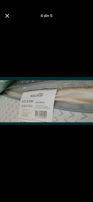 Pat cu saltea copii Montessori