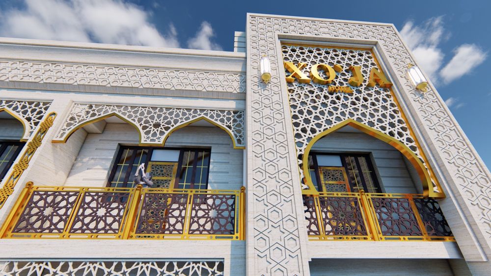 Шаркона услубда лойихалаш. Проектирование в восточном стиле.