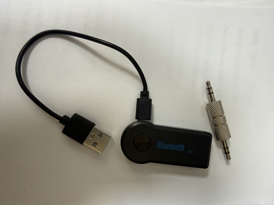 receptor Bluetooth audio, wireless, adaptor jack, hands-free