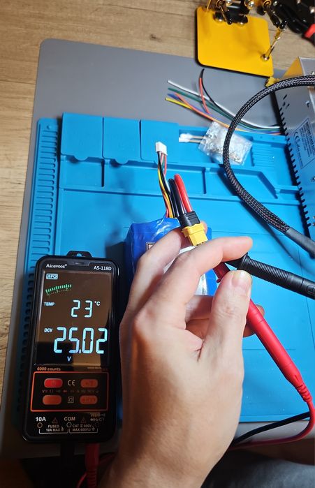 Pachet acumulator Li-ion 6S2P – proiect RC / DIY