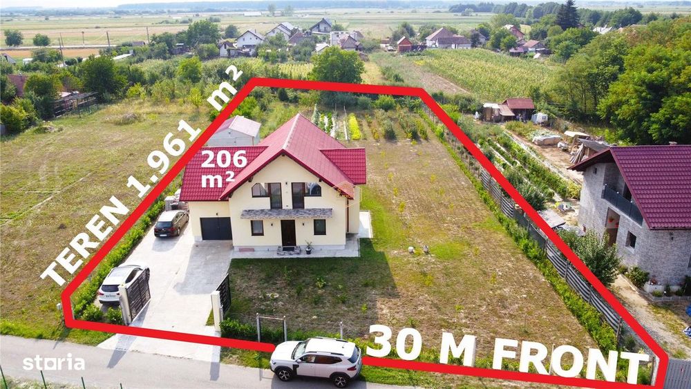 Casa de familie cu 5 dormitoare | Teren 1.961 mp