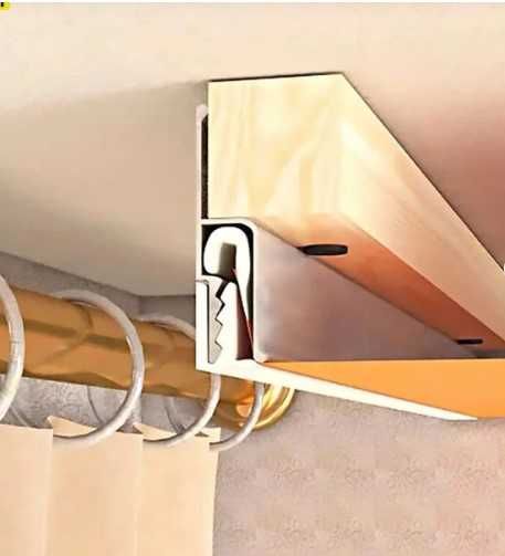 Профил алуминиев за опънати тавани H-образен (перфориран)  2.5 м