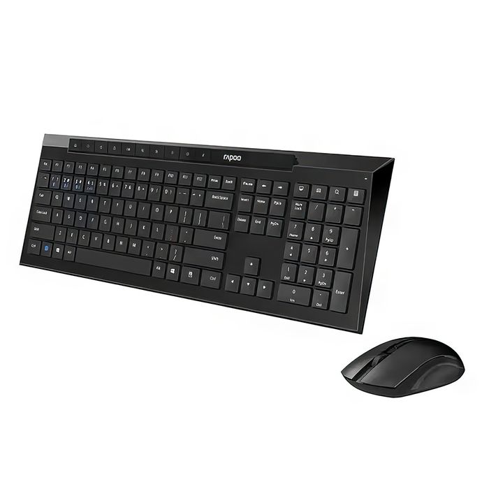 # Клавиатура и мышь Rapoo 8210M Беспроводной комплект Black Ru