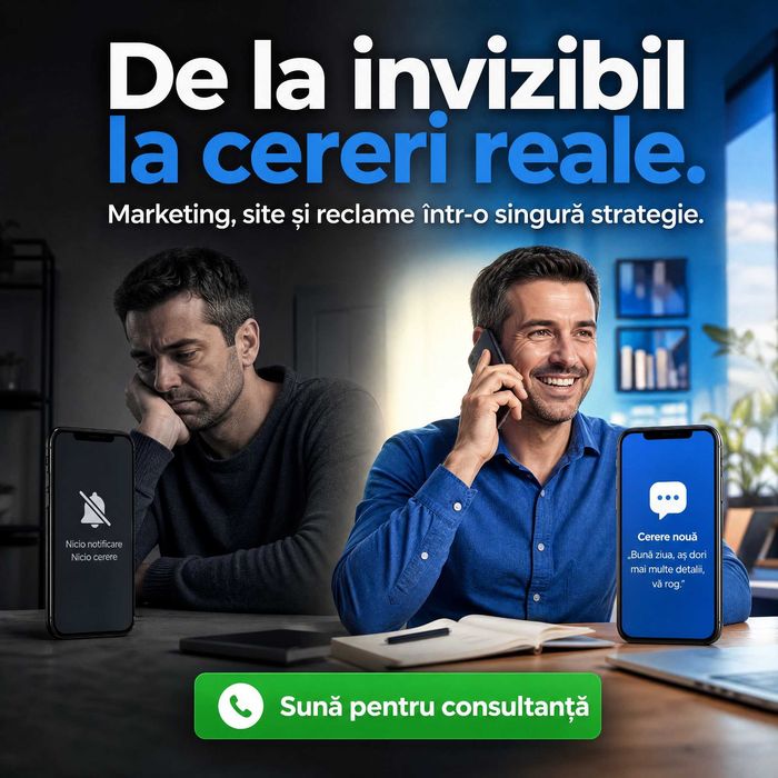 Site Wordpress cu SEO, SEM & Promovare pe Google și Facebook Ads