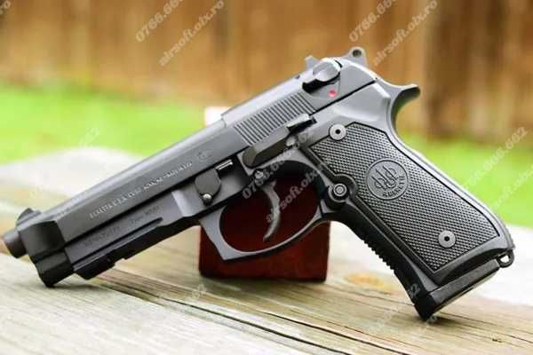 Pistol Airsoft CO2 MODIFICAT 5J!! ~ LEGAL~ + Bile Arma ~ Puternic Gaz
