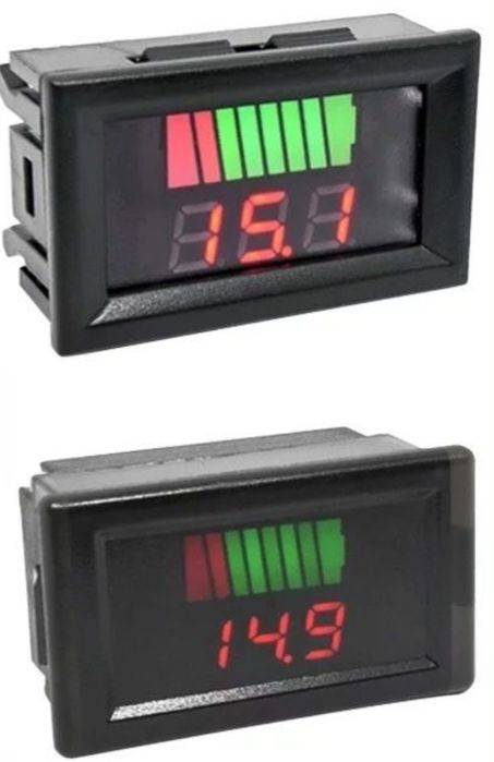 Voltmetru 12V - 72V Nivel Incarcare Voltmetru 12 - 84V Stare Incarcare