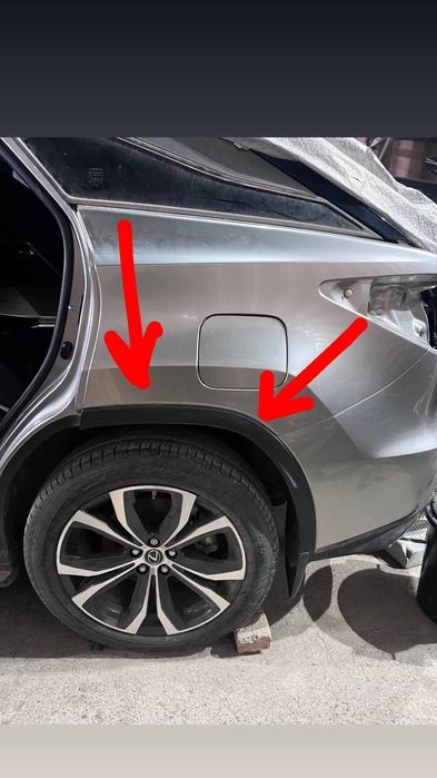 Накладка арки Lexus RX