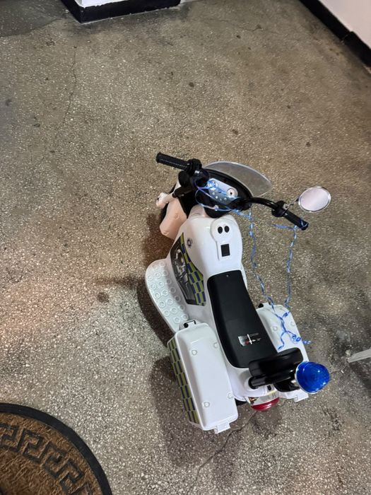 Motocicleta electrica 6 V, Evo, Politie