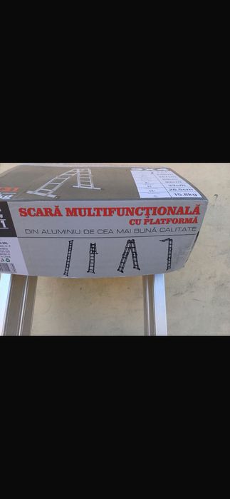 Scara multifuncțională cu platforme