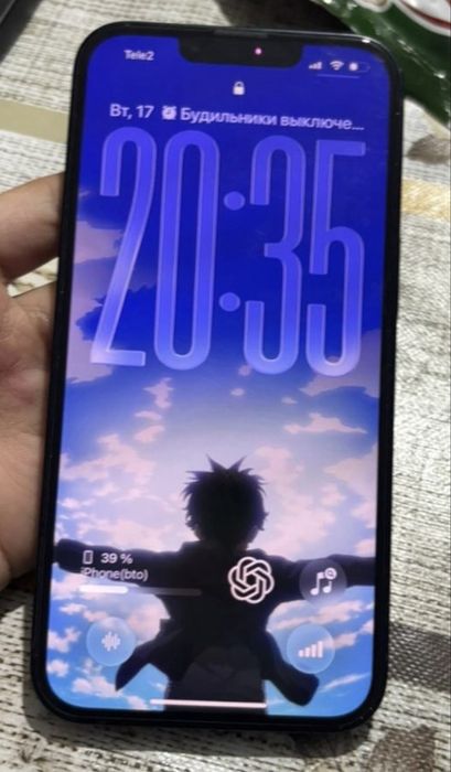 Айфон 13 чёрный цвет