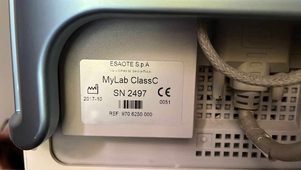 ECOGRAF ESSAOTE MYLAB CLASS C, multidisciplinar cu 3 sonde ( abdomen, cord, tesuturi ) fabricatie Italia 2017