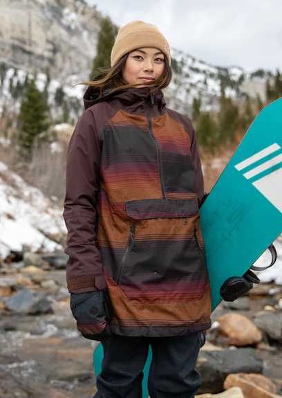 Volcom Mirror Pullover 10К #L технично дамско яке за ски и сноуборд