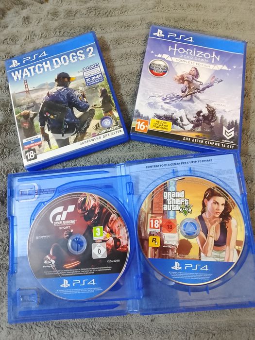 Продам диски с играми на пс4-пс5