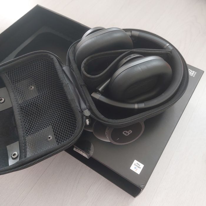 Премиум безжични слушалки deeBee dB-Pulse Black – Bluetooth 5.2 | Hybrid ANC | 40ч. Батерия