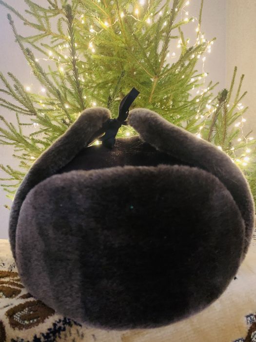 Мужская цигейковая шапка