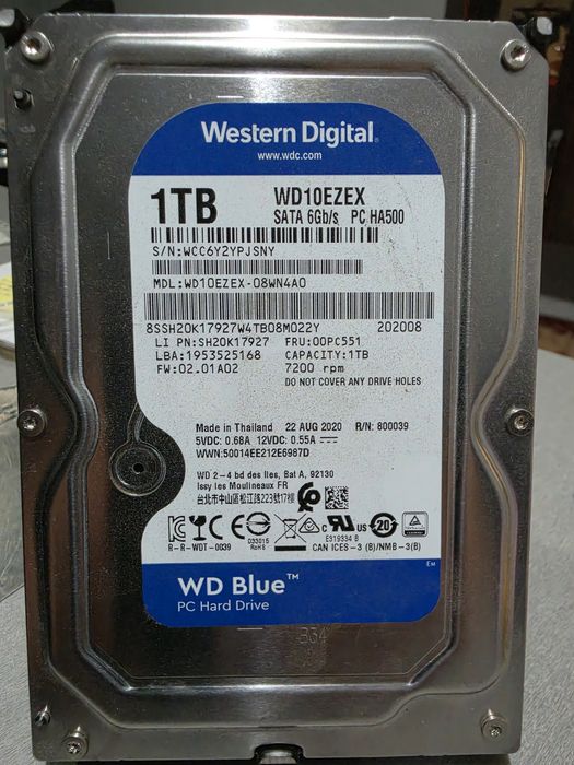 HDD 1 TB жёсткий диск