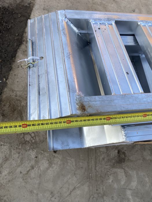 Алуминиави пътеки  за товаряне на строителна текника. 3 м