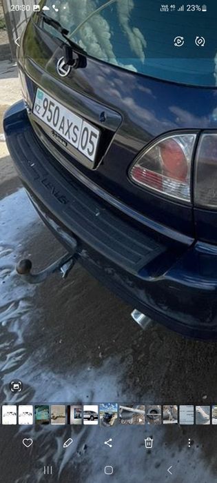 Фаркоп на Лексус РХ300 оригинал Brink