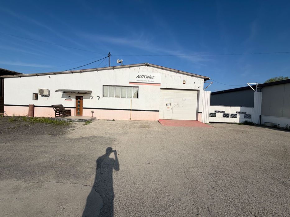 Hală 450 mp + Curte Betonată 1.400 mp | Acces TIR | Birouri | Lângă Dedeman Vaslui