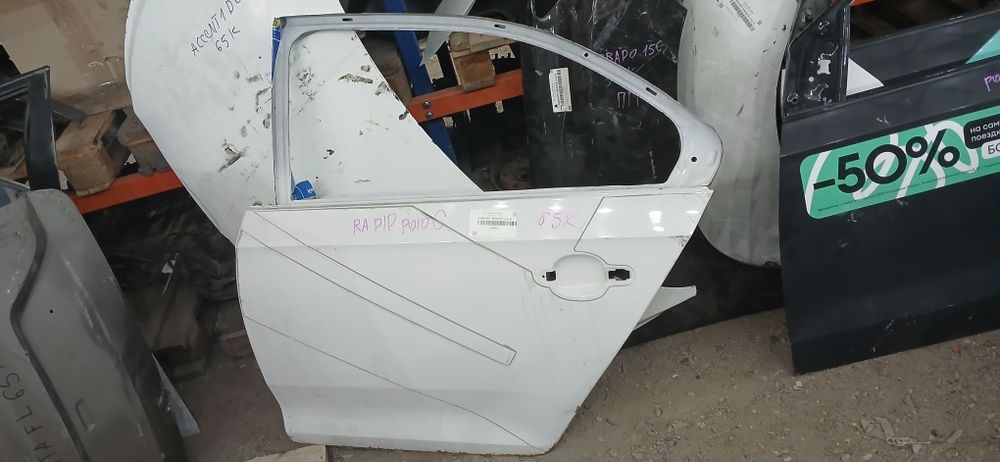 Дверь рапид поло 5 volkswagen polo skoda rapid