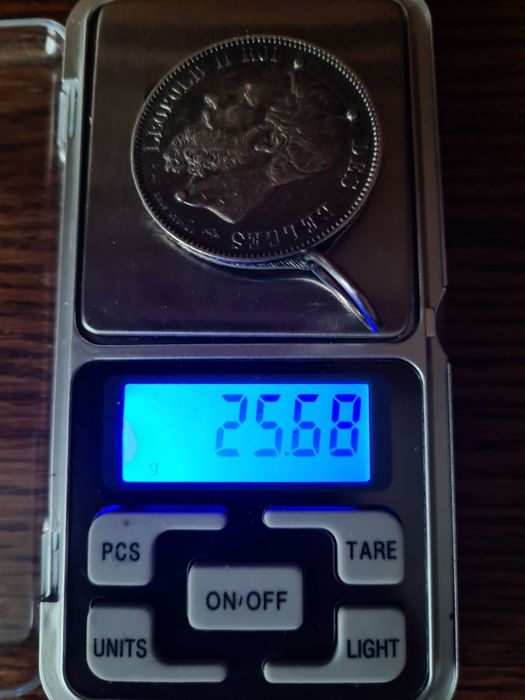 Moneda argint  modificata