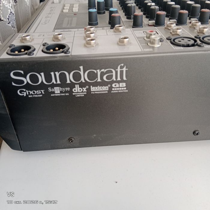 Микшерный пульт soundcraft