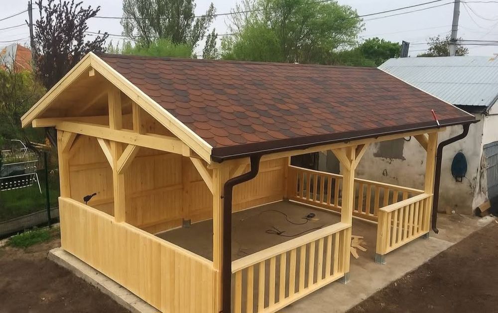 Foișoare, terase, magazii, pergole, căsuțe etc