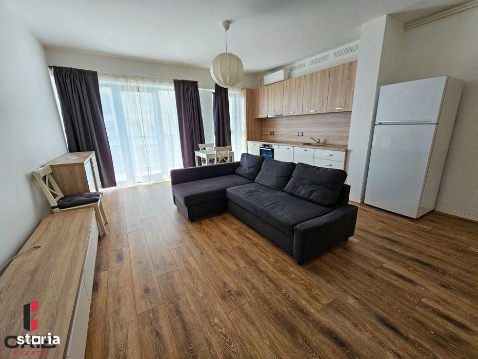 Sisesti 2 camere complet mobilat | parcare subterana Metrou 8'