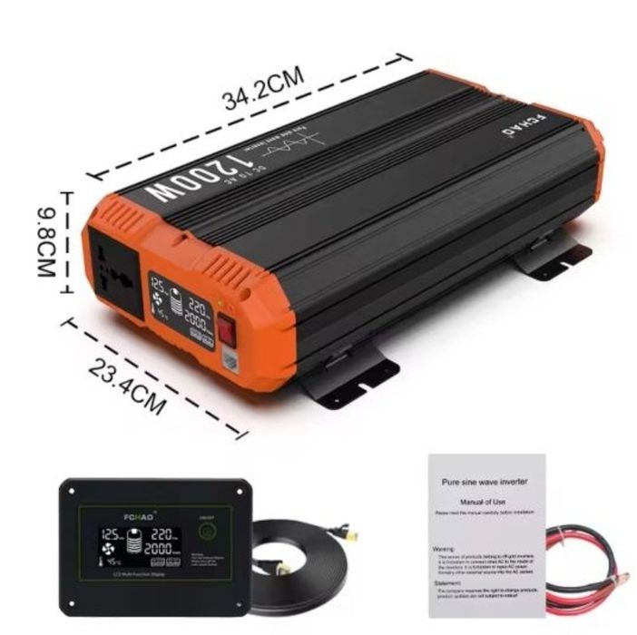 Vând  controler MPPT solar și invertor 12V-220v