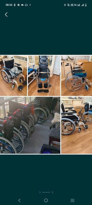 Коляска инвалидные прогулочные для дома разные