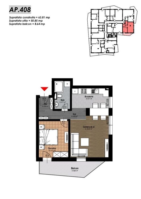 Apartament 2 Camere Aparthotel