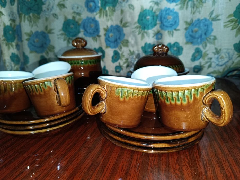 Фарфоровый кофейный сервиз