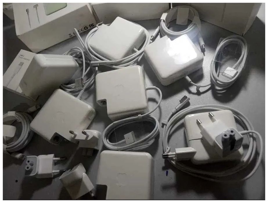 Apple зарядка от MacBook Power Adapter mag-safe и Type-C блок питания