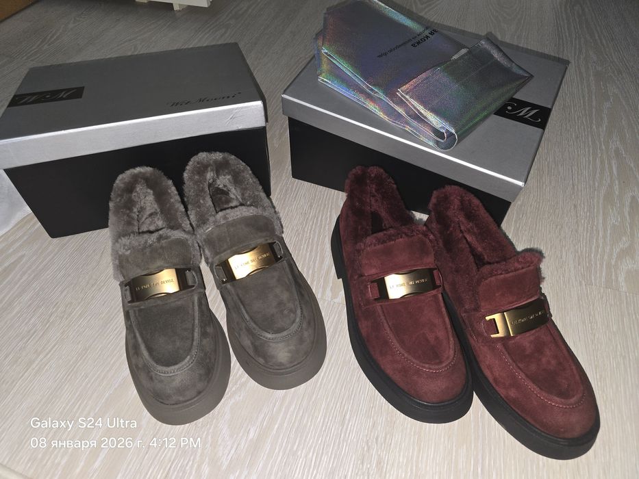 Продам замшевую обувь