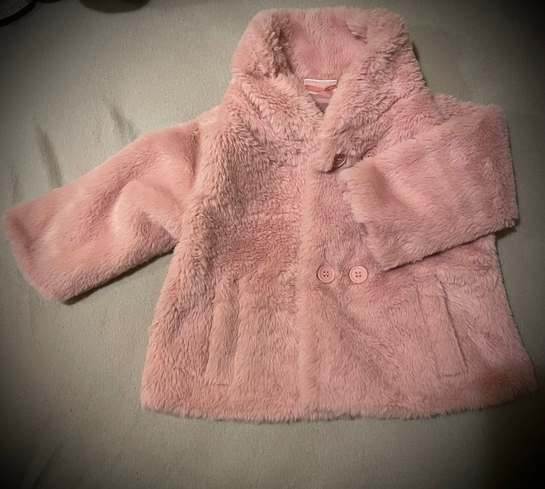 Jacheta pentru fetite, marimea 74, blana