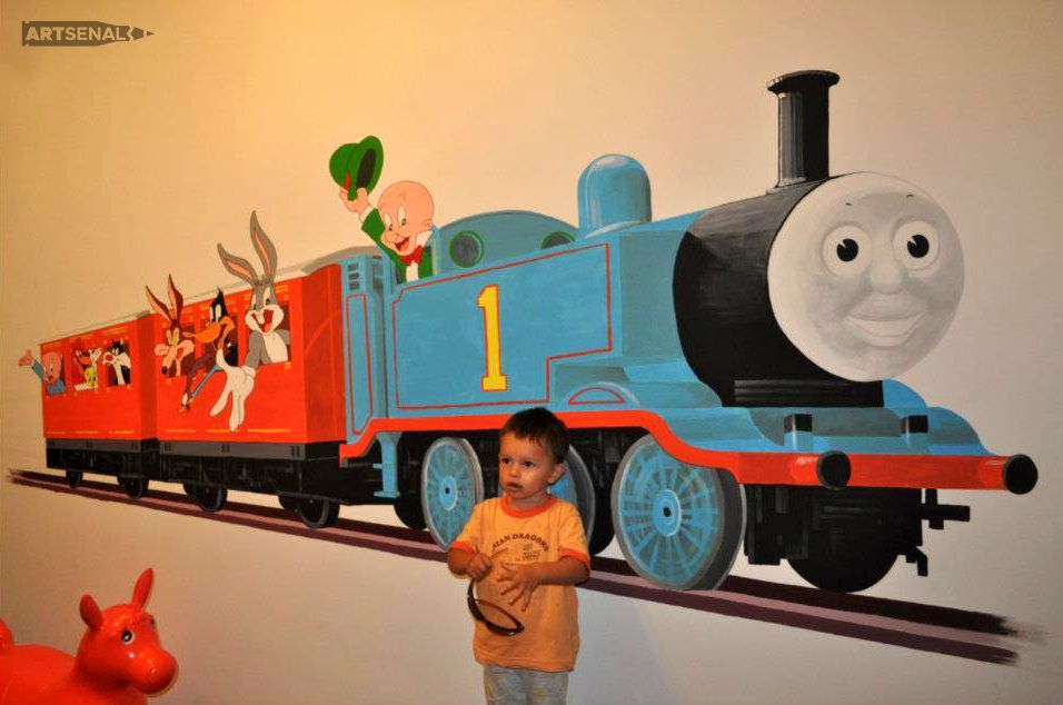 Pictura pe pereti / Camere pentru copii / Design interior - exterior