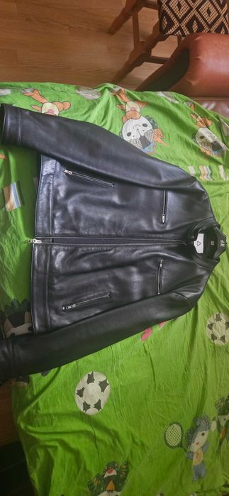 Geacă piele naturala Serge Pariente  (biker)