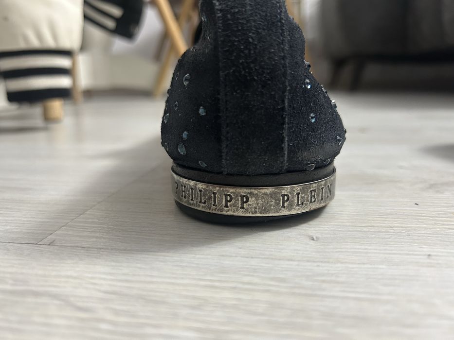 Vand mocasini Philip Plein in pietre Swaroswsky originali