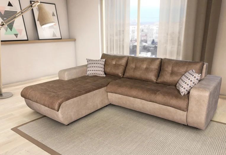 Диван за хол, ляв ъгъл