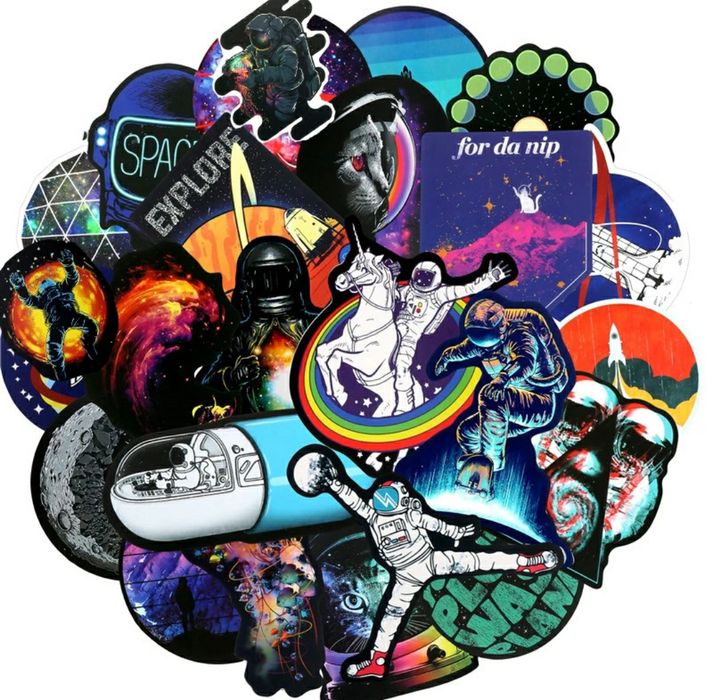 Наклейки глянцевые