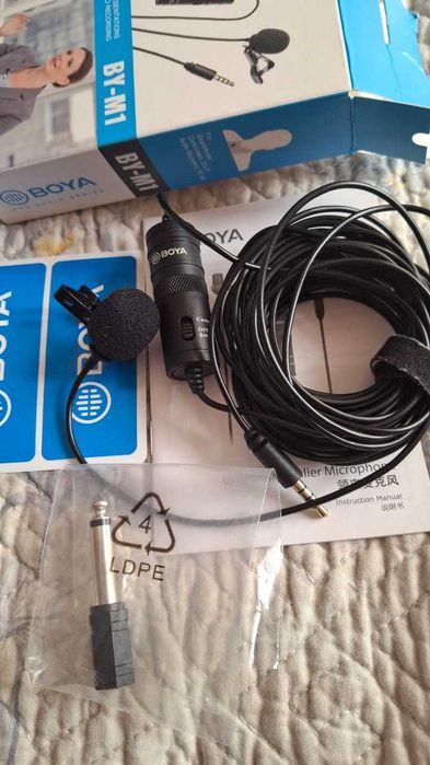 Микрофон-петличка BOYA BY-M1