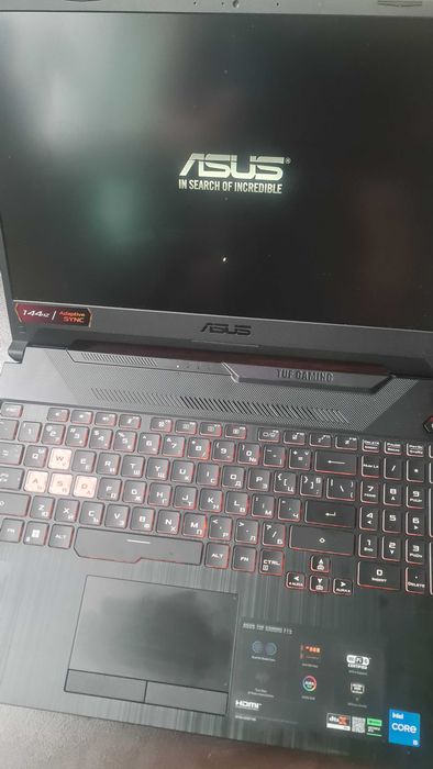 Asus tuf fx506hf /2023 / i5 11400h - rtx 2050 70w