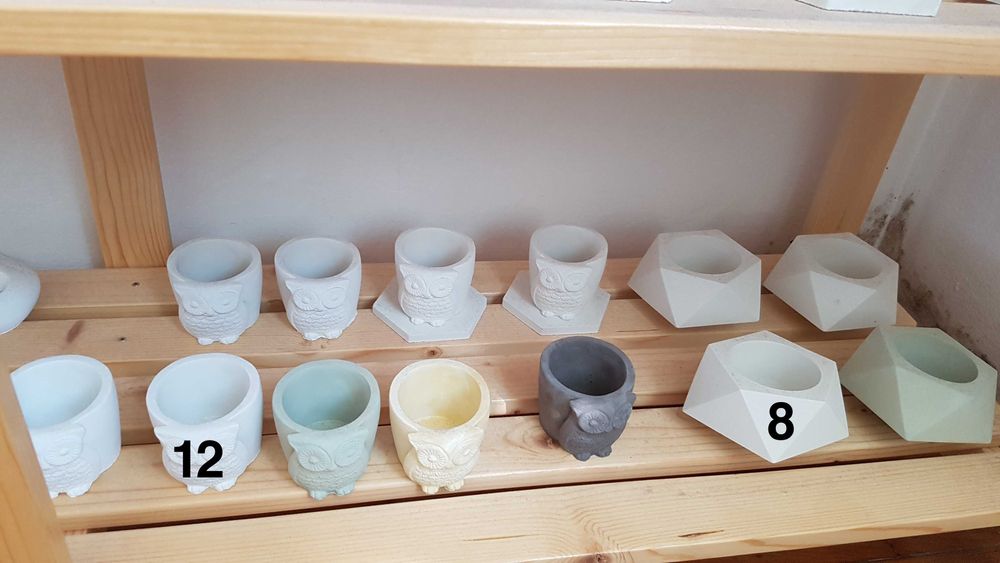 Matrite din silicon pentru ghivece, suporturi si obiecte decorative