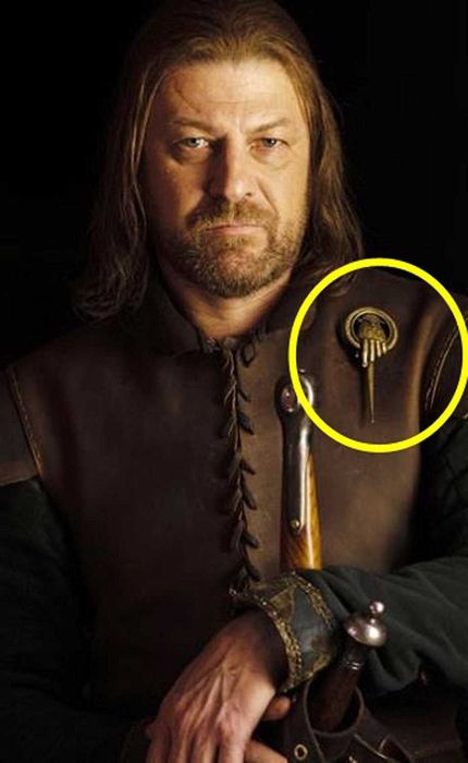 Брошка Игра на тронове ръката на краля Game of thrones Hand of the kin