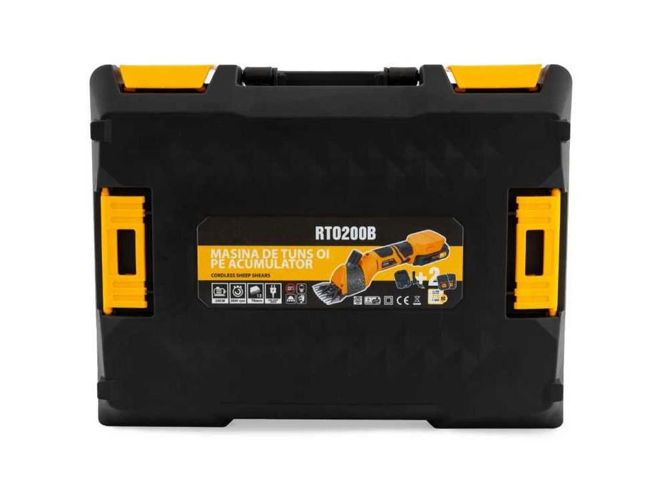 Masina Aparat Tuns Oi Capre Caini Trusa Electrica 2 Acumulatori IS