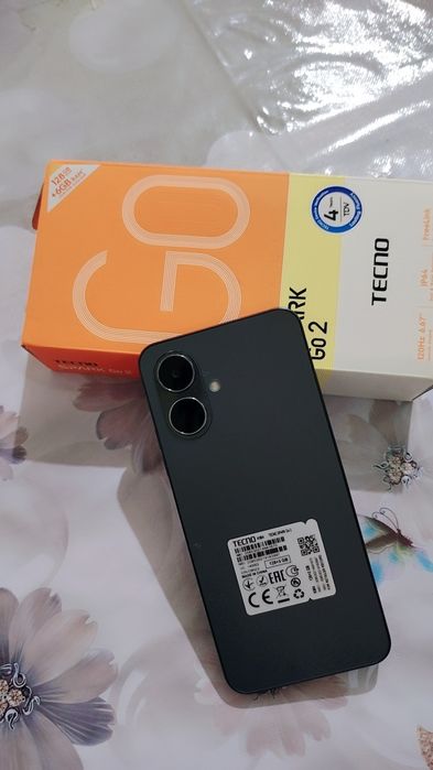 Продам телефон Tecno Spark Go 2 новый 1 месяц пользования 128гб